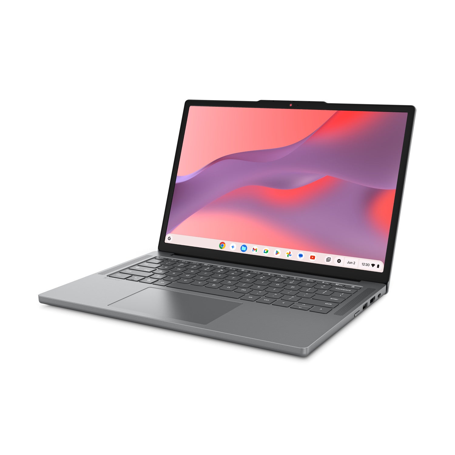 Lenovo Notebook Chromebook Display 14.0'' WUXGA (1920x1200) Processore INTEL N150 Memoria RAM 8GB Memoria SSD 128GB Scheda grafica Integrata Sistema Operativo CHROME OS LUNA_GREY Caricatore NON incluso