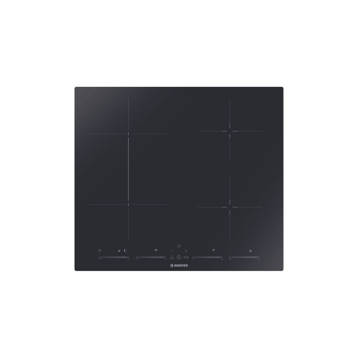 Hoover H-HOB 500 INDUCTION HTPS64MCTTWIFI Nero Da incasso 59 cm Piano cottura a induzione 4 Fornelli