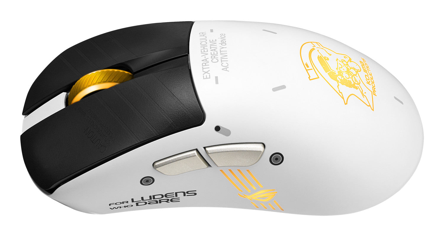 ASUS ROG Keris II Origin-KJP mouse Gaming Mano destra RF Wireless Bluetooth USB Type-A Ottico 42000 DPI