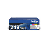 Brother TN-248VAL cartuccia toner 4 pz Originale Nero, Ciano, Magenta, Giallo