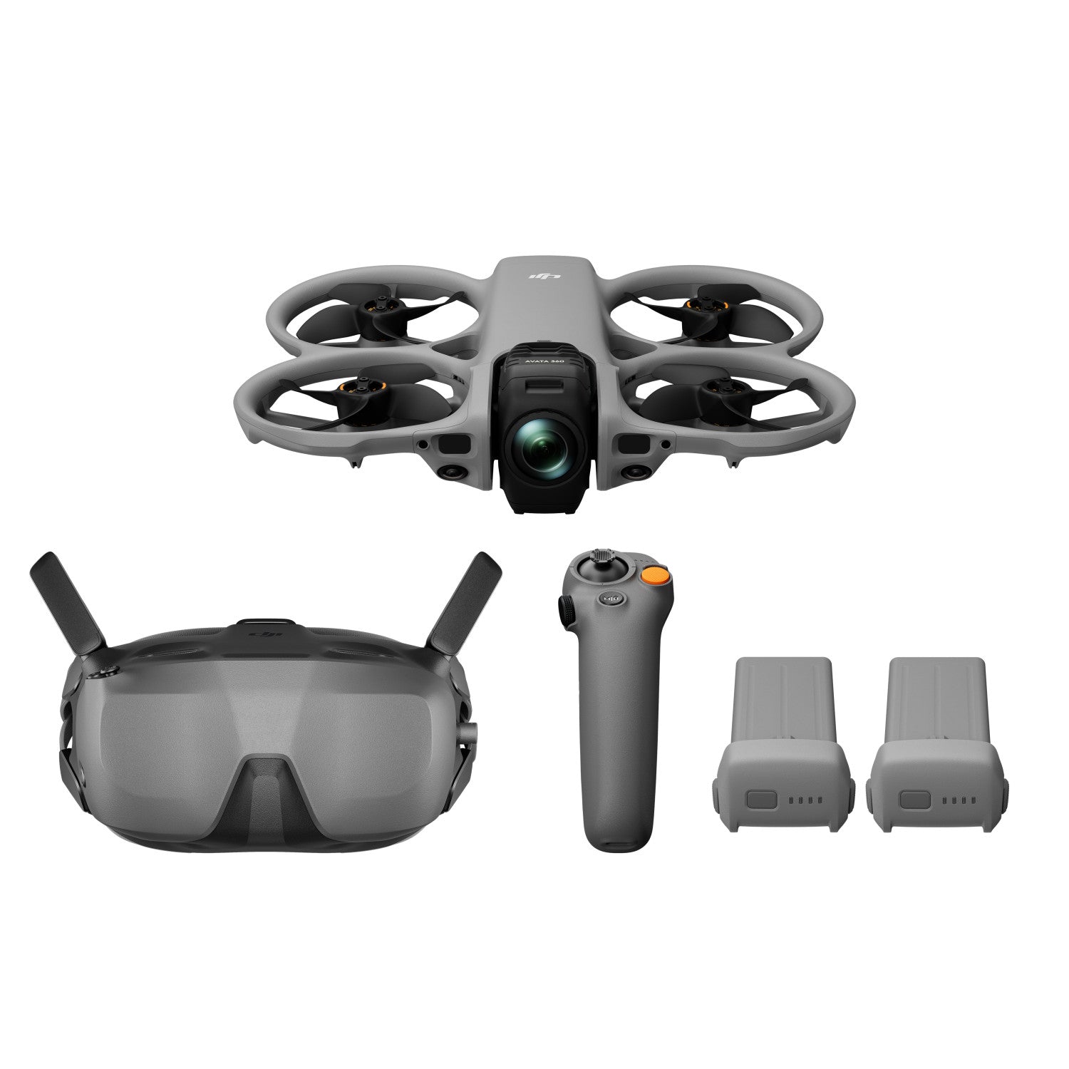 DJI Avata 360 Motion Combo (Goggles N3) 4 rotori Octocopter 64 MP 6000 x 3000 Pixel 2700 mAh Grigio