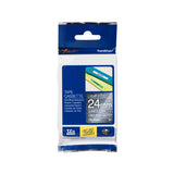 Brother TZE-PR955 nastro per etichettatrice Bianco su argento