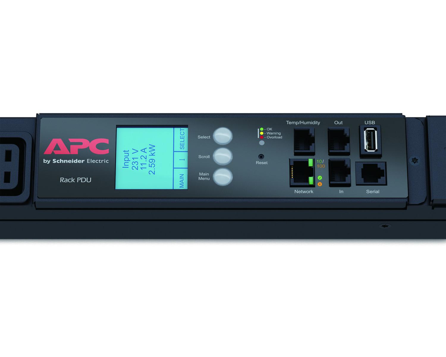 APC AP8886 unità di distribuzione dell'energia (PDU) 42 presa(e) AC 0U Nero