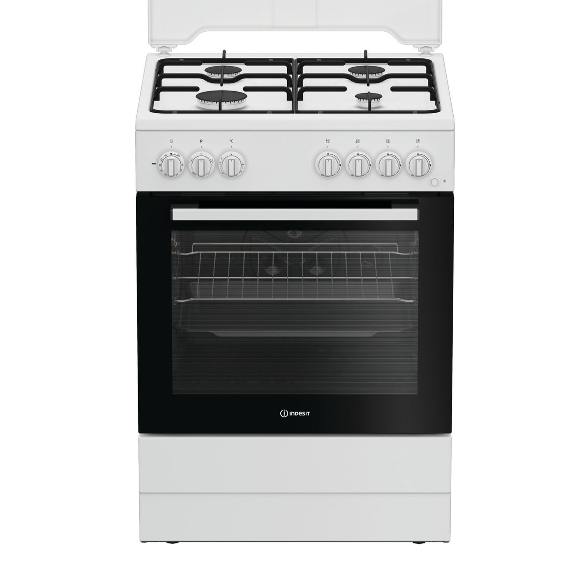 Indesit I6G3PMW Cucina A Elettrico Gas Bianco