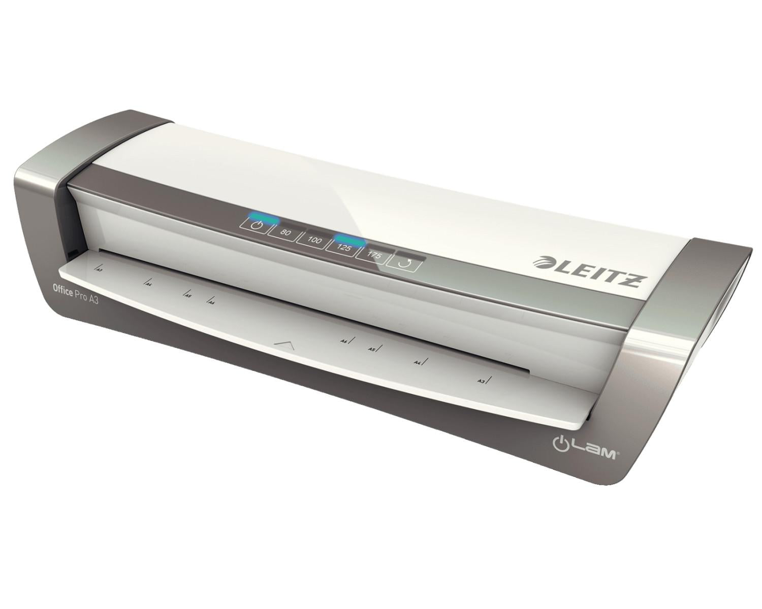 Leitz iLAM Office Pro A3 Plastificatrice a caldo 500 mm/min Grigio, Argento