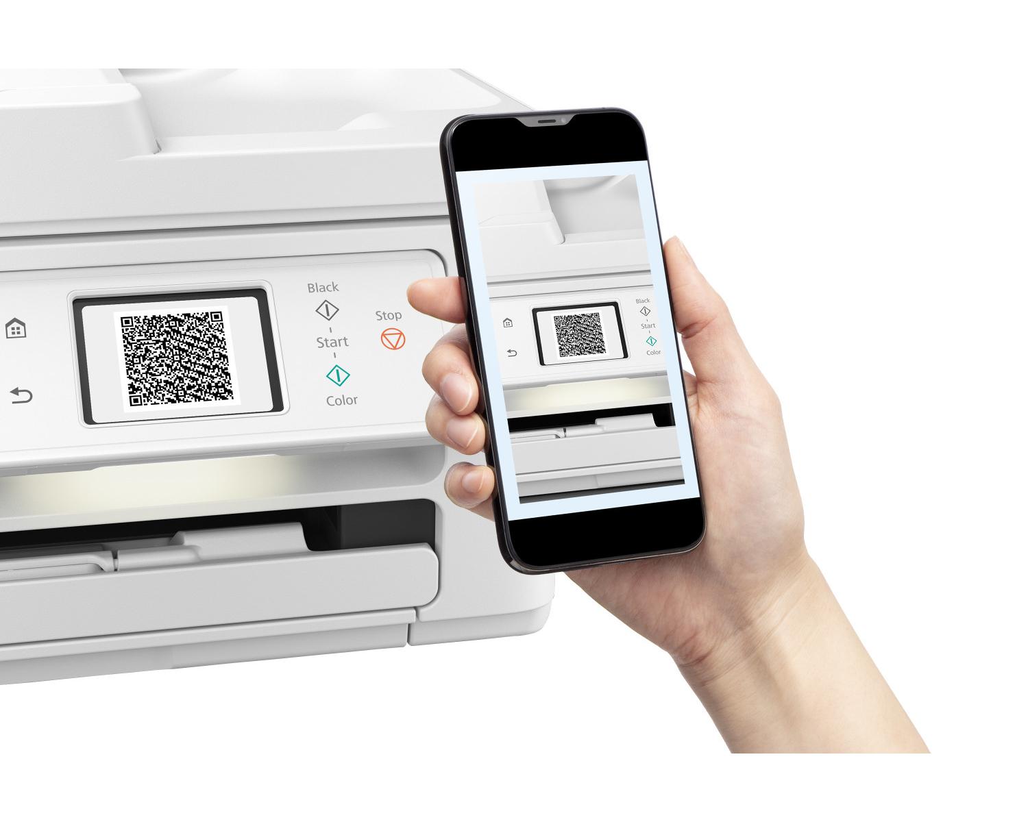Canon 6258C006 Stampante Multifunzione Ad Inchiostro PIXMA TS7750i A4 1200x1200 DPI Wi Fi Bianco