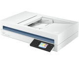HP 20G07A Scanjet Pro N4600 fnw1 Scanner piano e ADF 1200x1200 DPI A5 Bianco