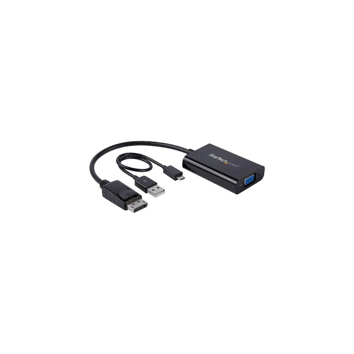 StarTech.com DP2VGAA cavo e adattatore video 0,184 m Nero
