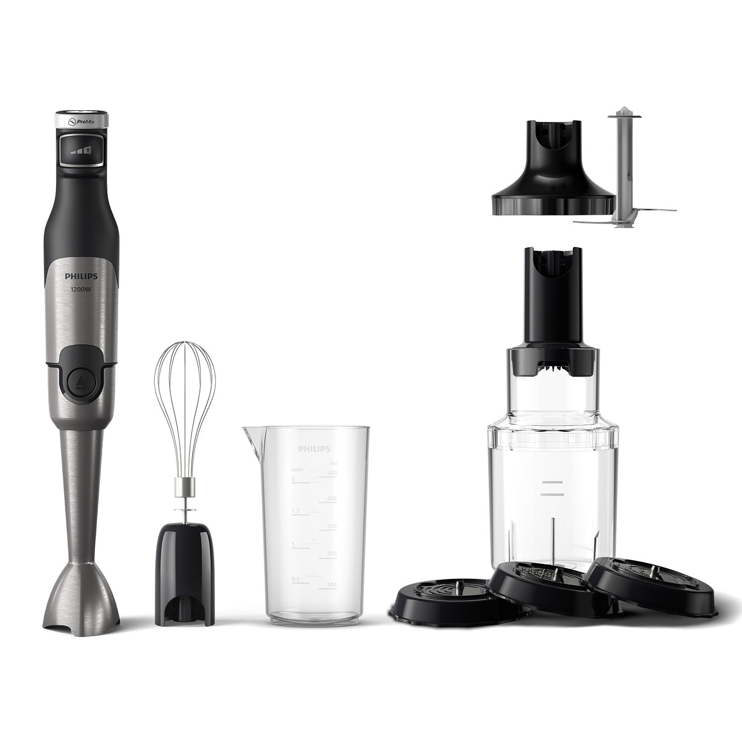 Philips 5000 series HR2684 00 Frullatore a immersione Nero Acciaio