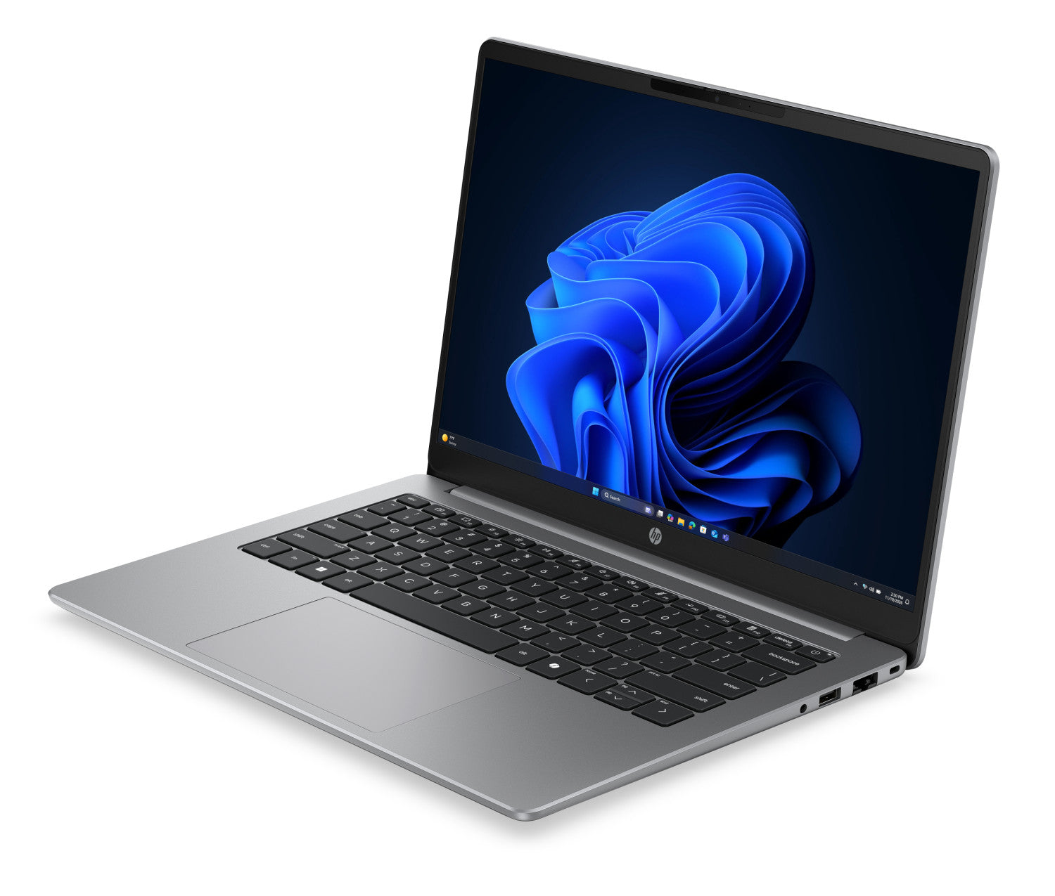 HP 200 G2a 14 inch Notebook PC AMD Ryzen 5 220 Computer portatile 35,6 cm (14") WUXGA 12 GB DDR5-SDRAM 256 GB SSD Wi-Fi 7 (802.11be) Windows 11 Pro Argento