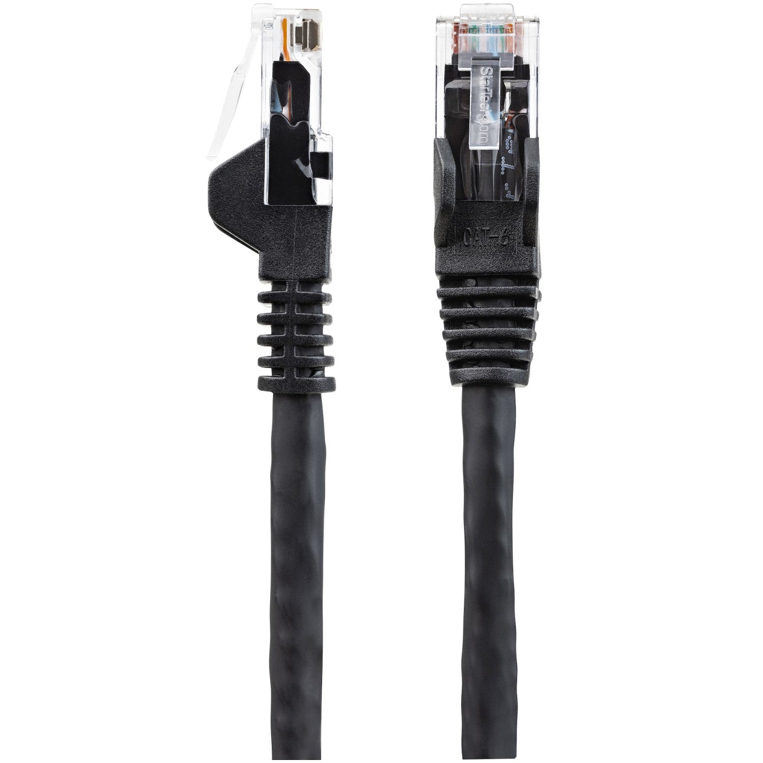 StarTech.com Cavo Ethernet CAT6 da 15 m - LSZH (Low Smoke Zero Halogen) - 10 Gigabit 650MHz 100W PoE RJ45 - Cavo di rete Lan UTP - Cavo patch categoria 6 antigroviglio - CAT 6, Certificazione ETL, 24AWG - Nero