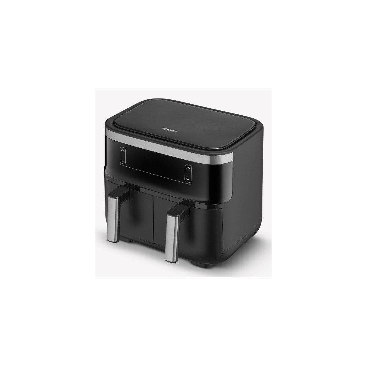 Severin FR 2463 Friggitrice ad aria calda Doppia 8 L Indipendente 2600 W Nero