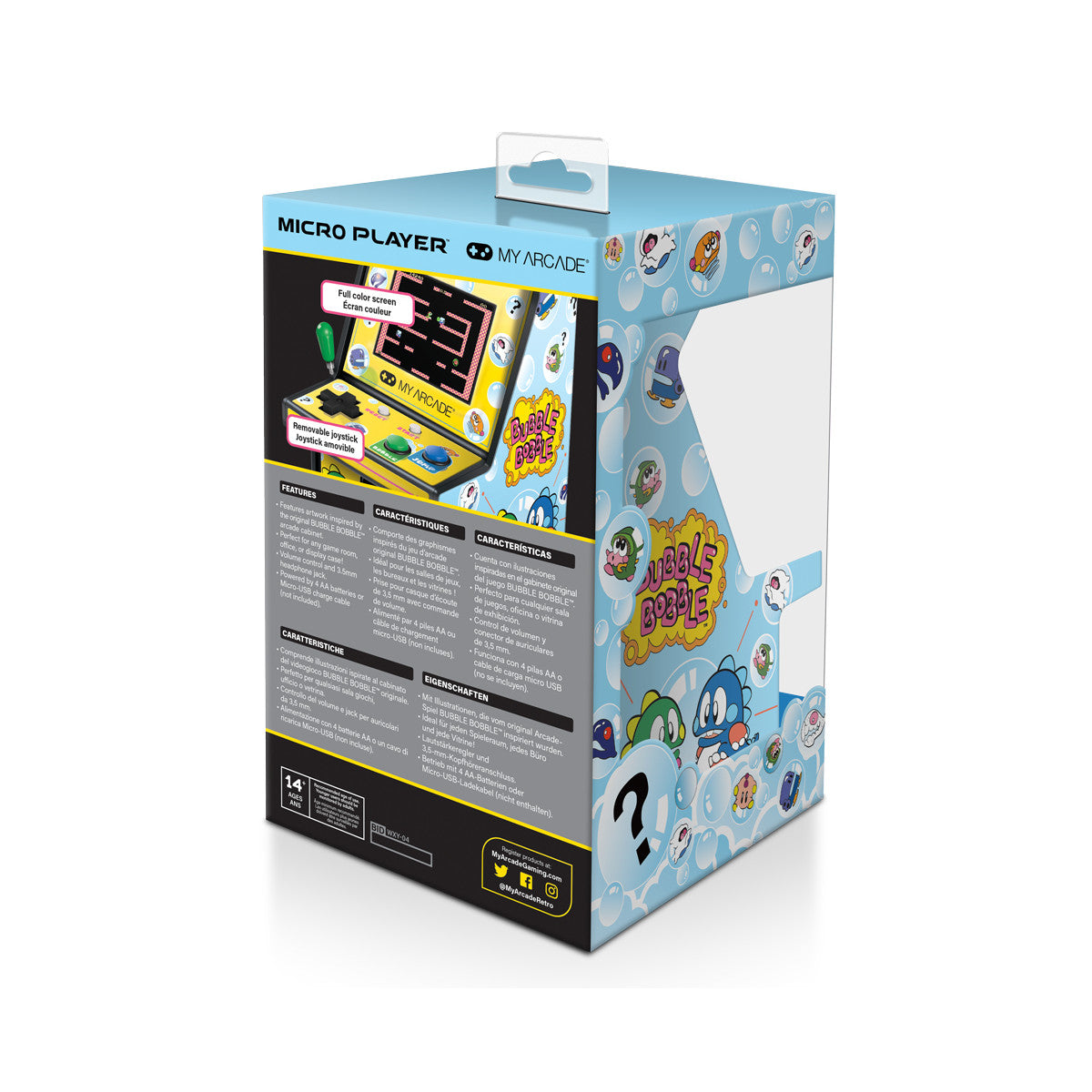 My Arcade Bubble Bobble DGUNL 3241 Taito Retro Micro Player Pro A