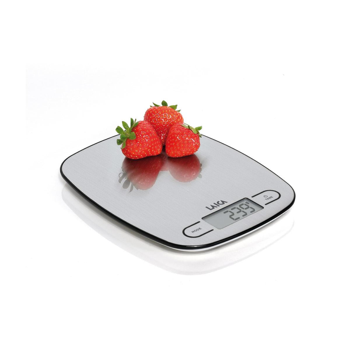 Laica KS1033 Bilancia da Cucina Elettronica Acciaio Inossidabile Ovale
