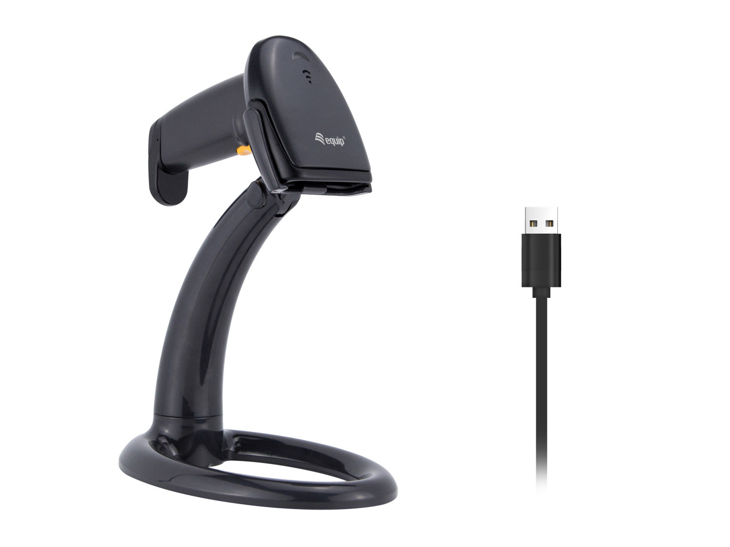 Equip 351020 lettore di codici a barre Lettore di codici a barre portatile 1D LED Nero