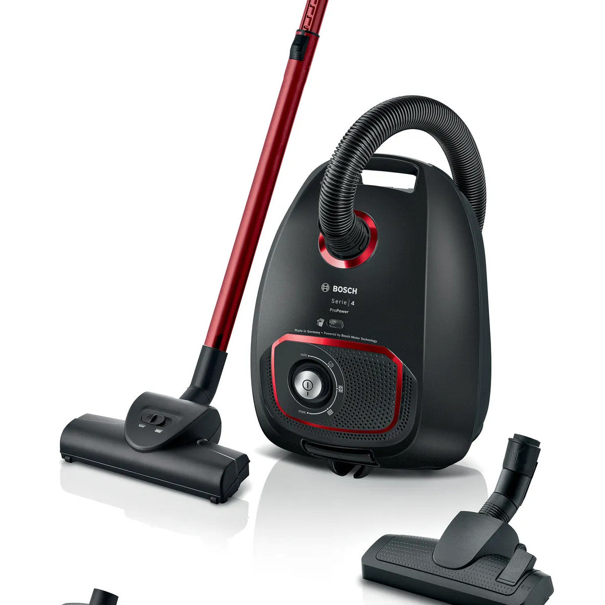 Bosch Serie 4 BGB41POW1 aspirapolvere a traino 4 L Secco 850 W Sacchetto per la polvere