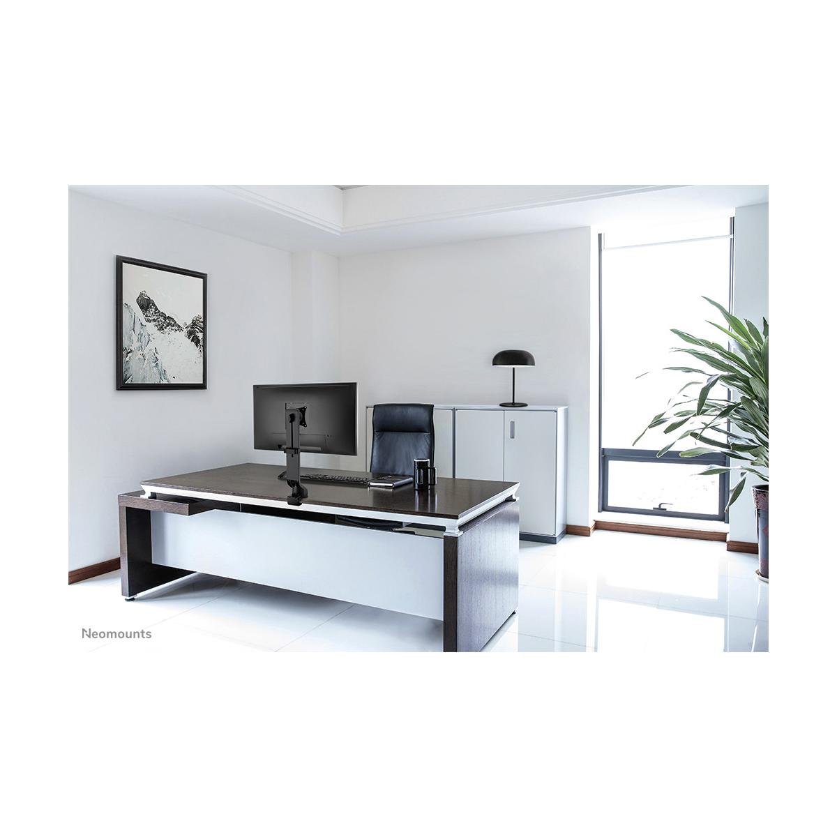 Neomounts FPMA-D860BLACK supporto da tavolo per Tv a schermo piatto 81,3 cm (32") Nero