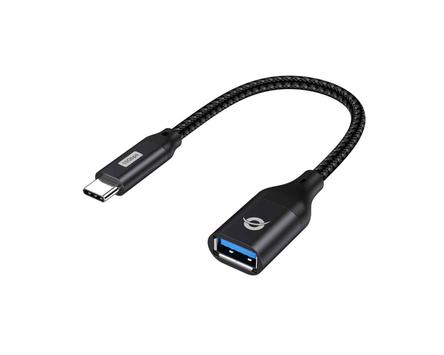 Conceptronic ABBY18B adattatore per inversione del genere dei cavi USB-C USB-A Nero