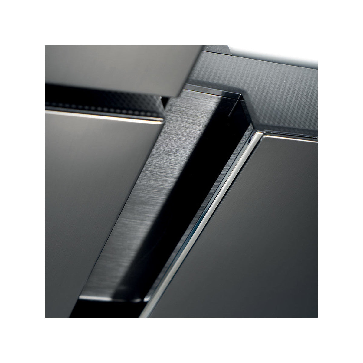 GRF Cross Door frigorifero side-by-side Libera installazione 564 L Acciaio inox