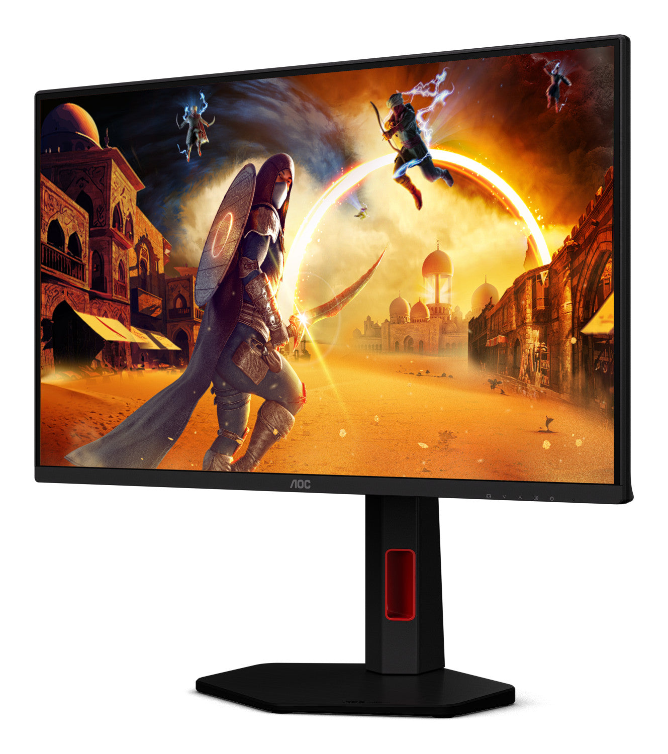 AOC G4 25G4KUR Monitor PC 62,2 cm (24.5") 1920 x 1080 Pixel Full HD LED Nero, Rosso