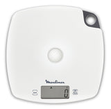 Moulinex BN1000 Bilancia Elettronica da Cucina Quadrato Grigio Bianco
