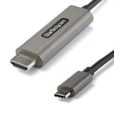 StarTech.com CDP2HDMM4MH cavo e adattatore video HDMI tipo A (Standard) USB tipo-C Nero, Argento