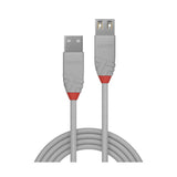 Lindy 36710 cavo USB USB 2.0 0,2 m USB A Grigio