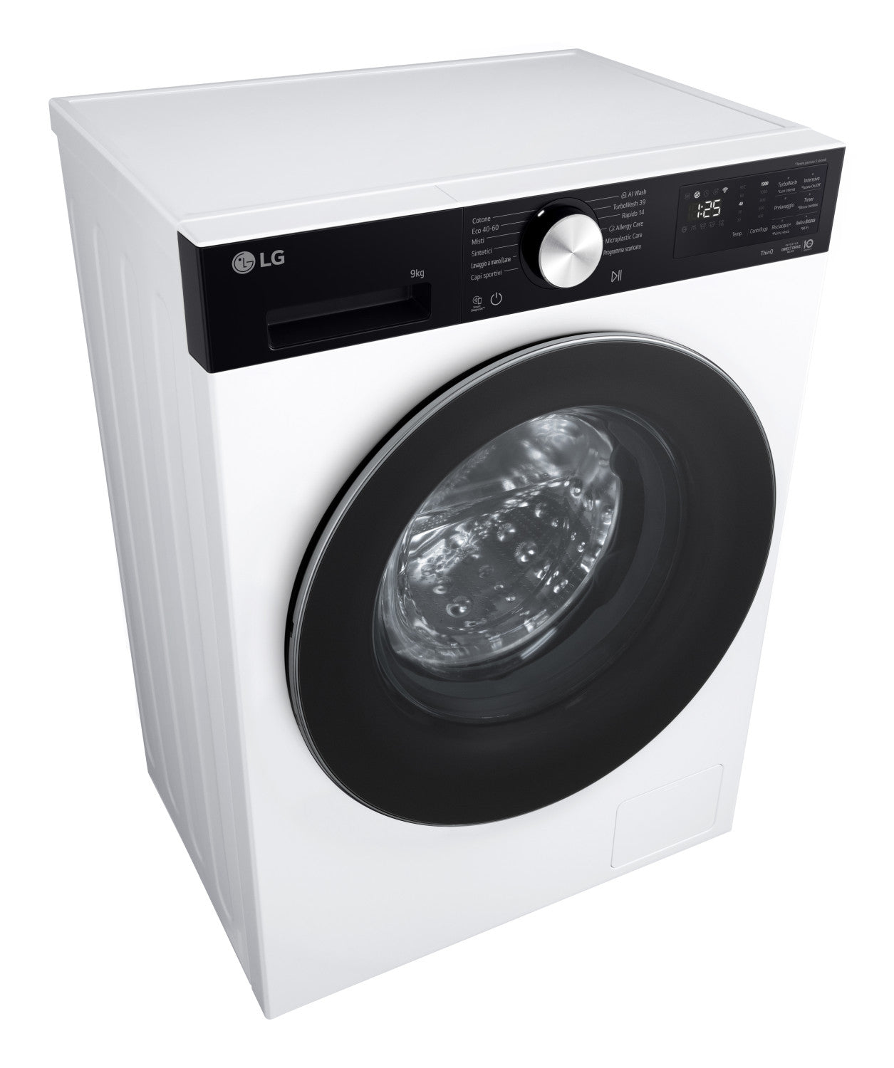 LG F2NX50S9TKC lavatrice Caricamento frontale 9 kg 1200 Giri/min Bianco