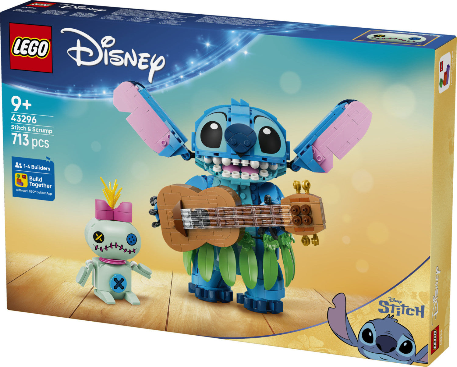 LEGO Disney 43296 Stitch e Scrump