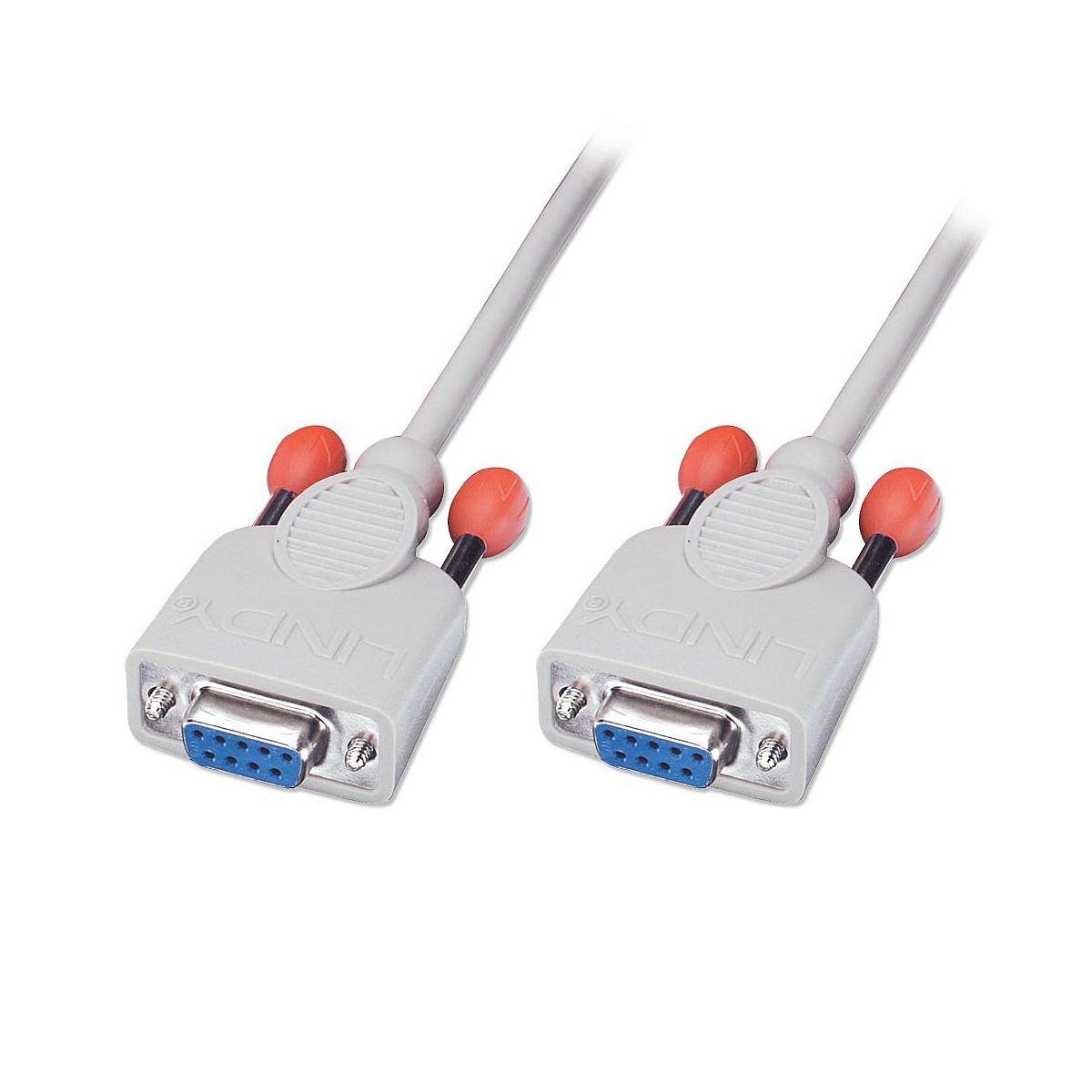Lindy 31573 cavo seriale Bianco 2 m Sub-D