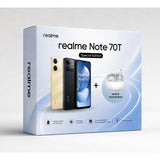 realme Note 631011009973 smartphone 17,1 cm (6.74") Doppia SIM Android 15 4G USB tipo-C 4 GB 128 GB 6000 mAh Oro