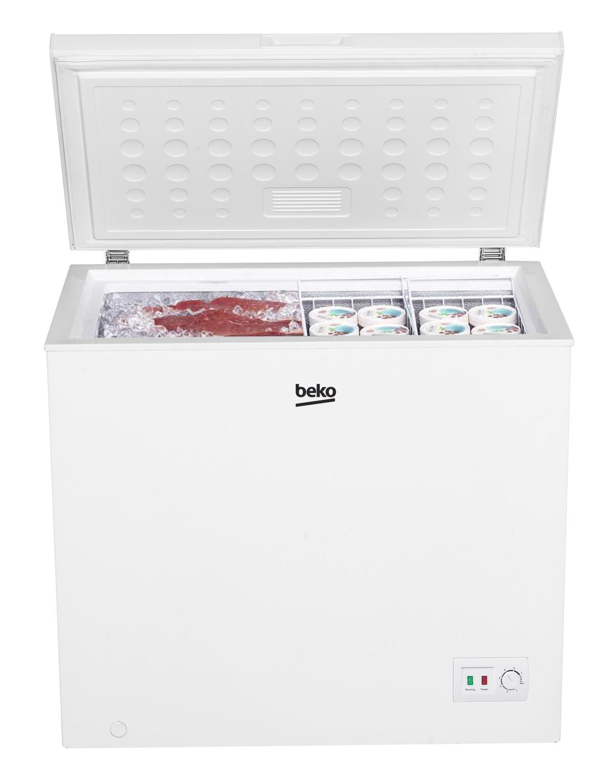 Beko CF200EWN Congelatore a pozzo Libera installazione 198 L E Bianco