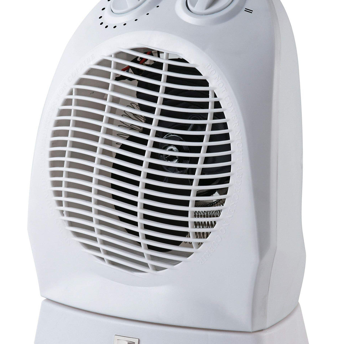 Velamp Termoventilatore Oscillante PR012-2 1000/2000W Bianco