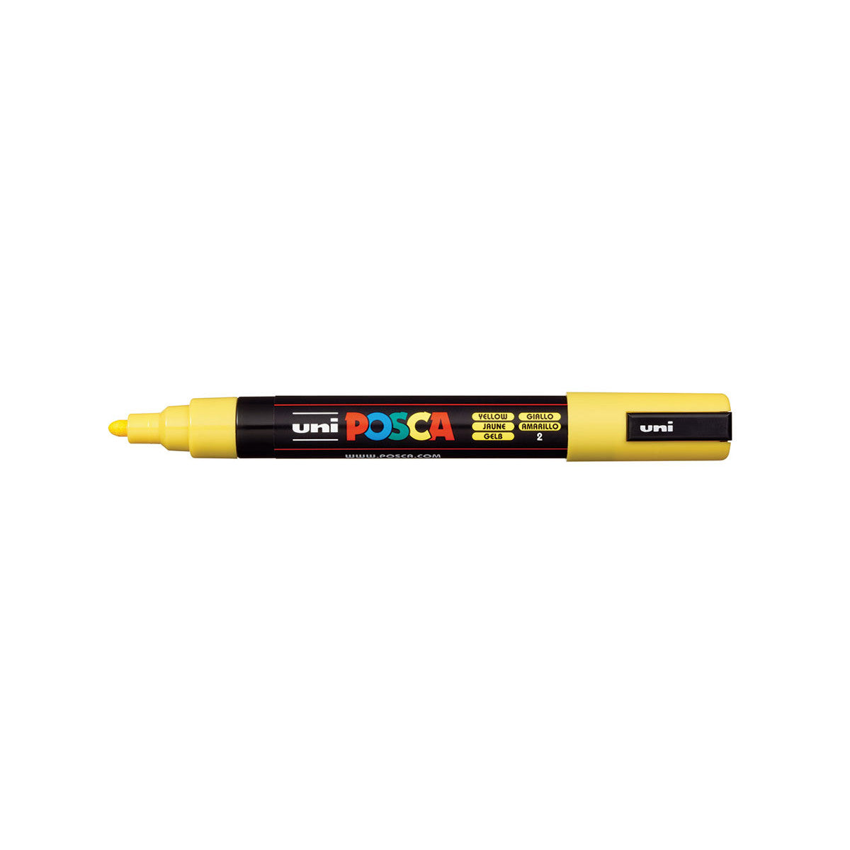 Uni-Ball PC-5M evidenziatore Tipo di punta Giallo