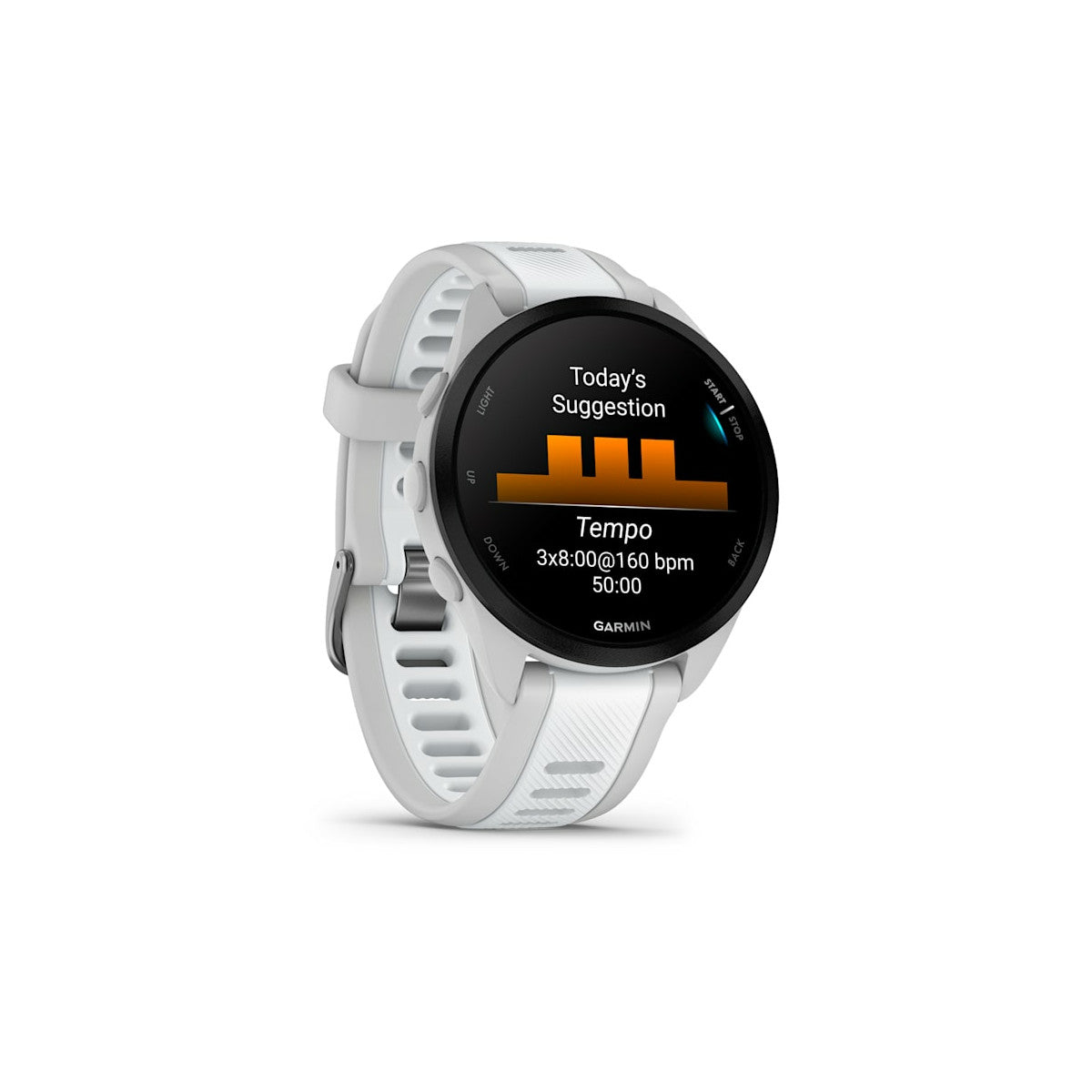 Garmin Forerunner 165 Music AMOLED 43 mm Digitale 390 x 390 Pixel Touch screen Grigio GPS (satellitare)