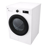 LG RNX1009NWK asciugatrice Libera installazione Caricamento frontale 9 kg Bianco