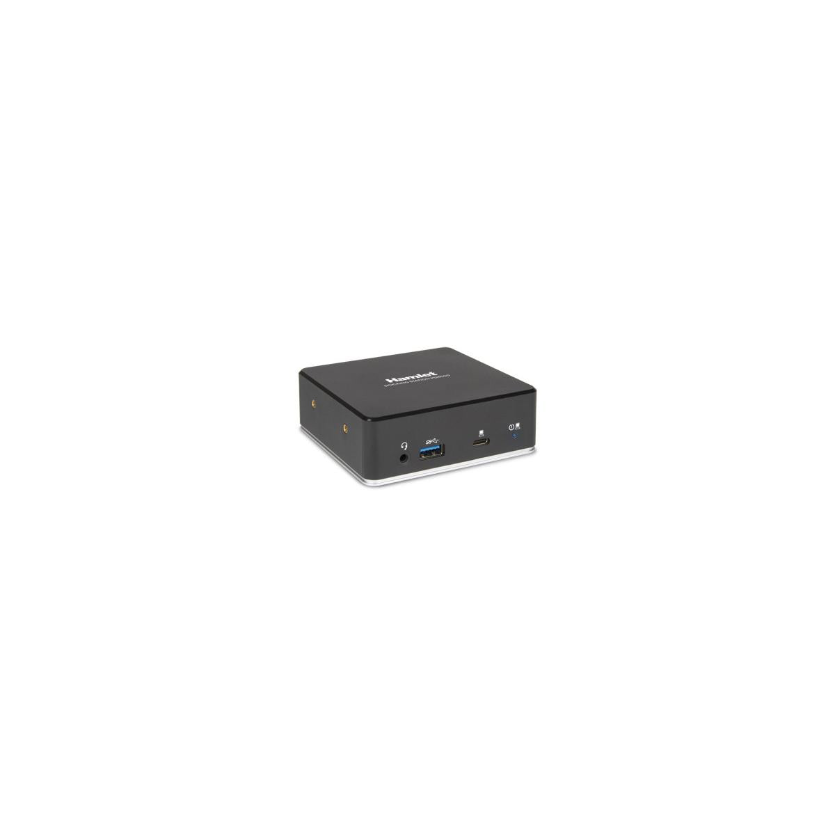 Hamlet HDKC-PD8000 replicatore di porte e docking station per laptop Cablato USB 3.2 Gen 1 (3.1 Gen 1) Type-C Nero