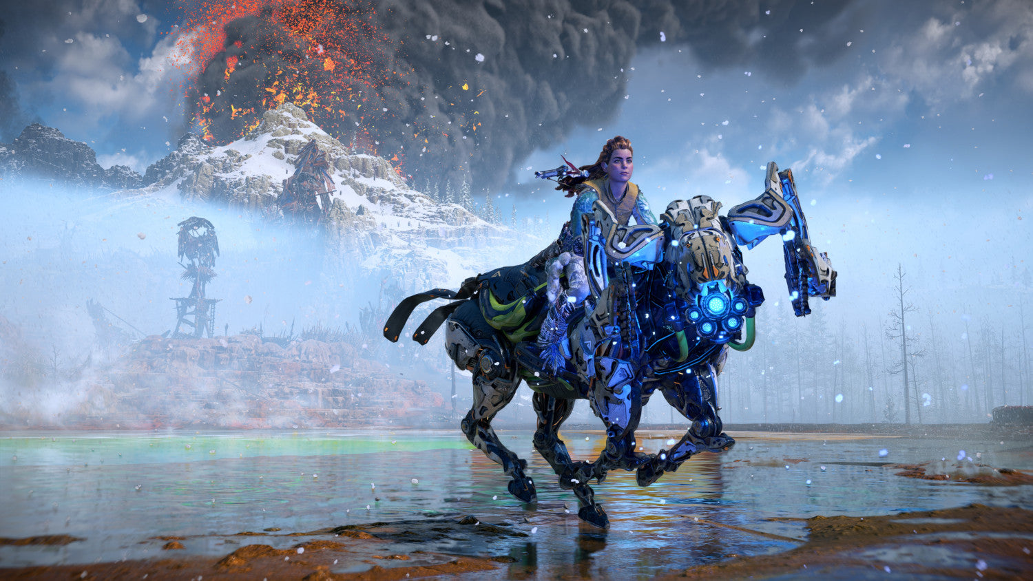 Sony Horizon Zero Dawn Remastered Edition PS5 Rimasterizzata Arabo, BRA, Tedesca, Inglese, ESP, Francese, ITA, Polacco, Portoghese, Russo PlayStation 5