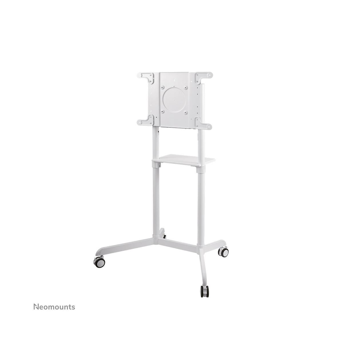 Neomounts NS-M1250WHITE supporto da tavolo per Tv a schermo piatto 177,8 cm (70") Bianco Pavimento