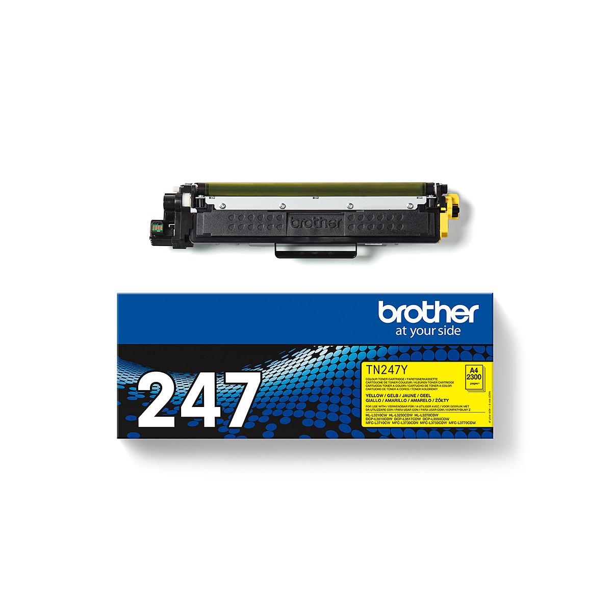 Brother TN-247Y cartuccia toner 1 pz Originale Giallo