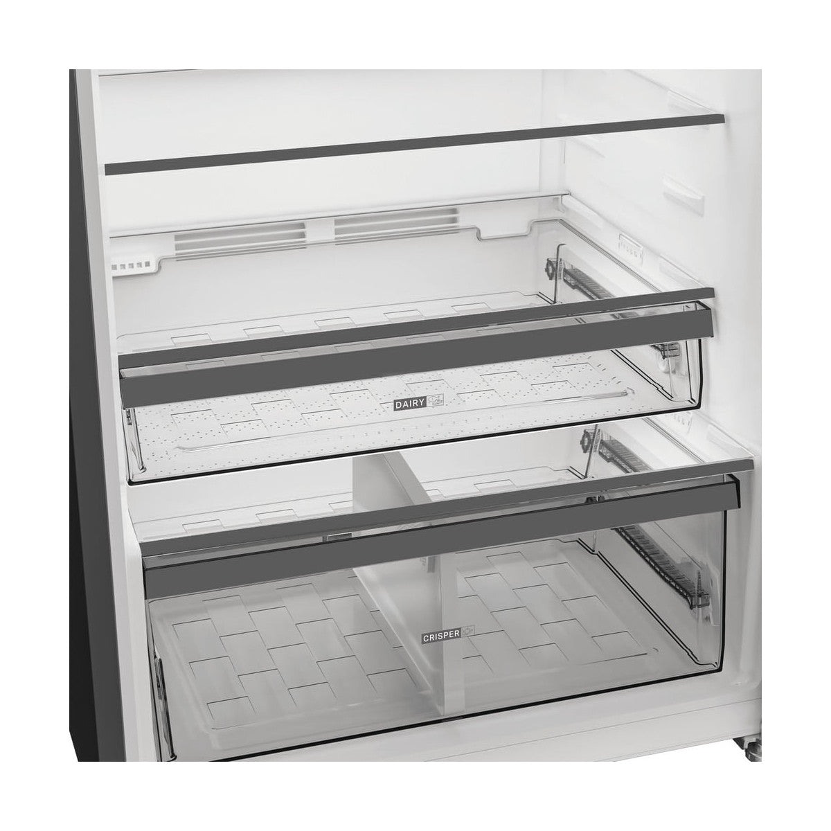 Whirlpool WHD2 6472 X4E Frigorifero doppia porta a libera installazione, Dual no frost, 70cm, Classe E, Pearl Inox, 38dbA, h187 cm