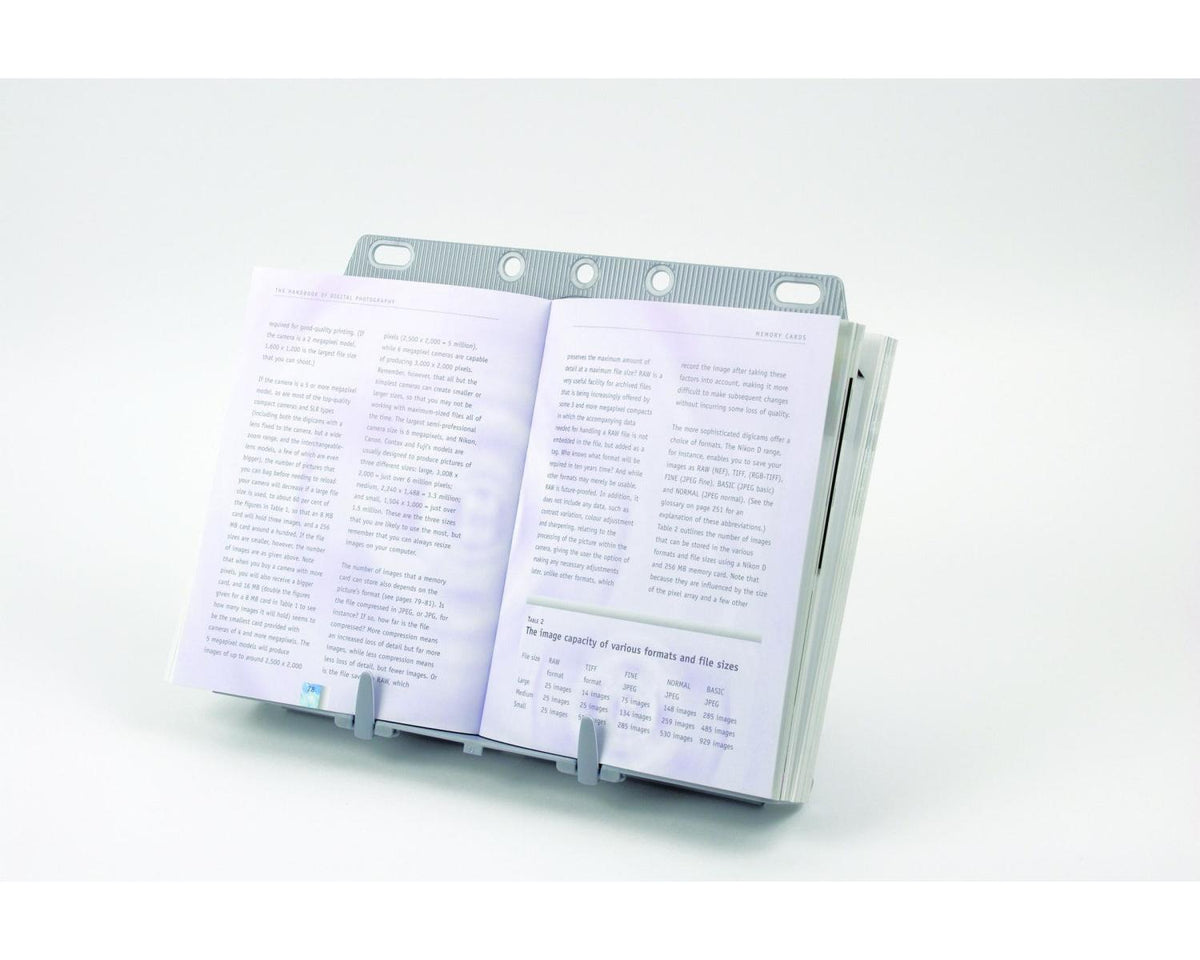 Fellowes Booklift porta documenti Plastica Argento