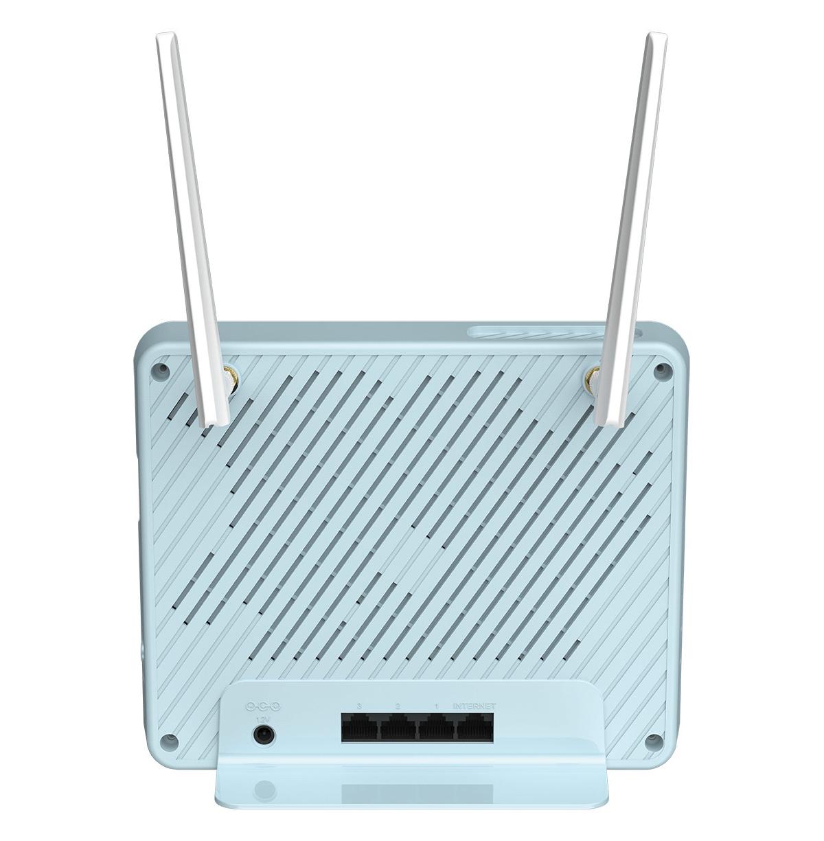 D-Link G415/E router wireless Gigabit Ethernet Dual-band (2.4 GHz/5 GHz) 4G Blu, Bianco