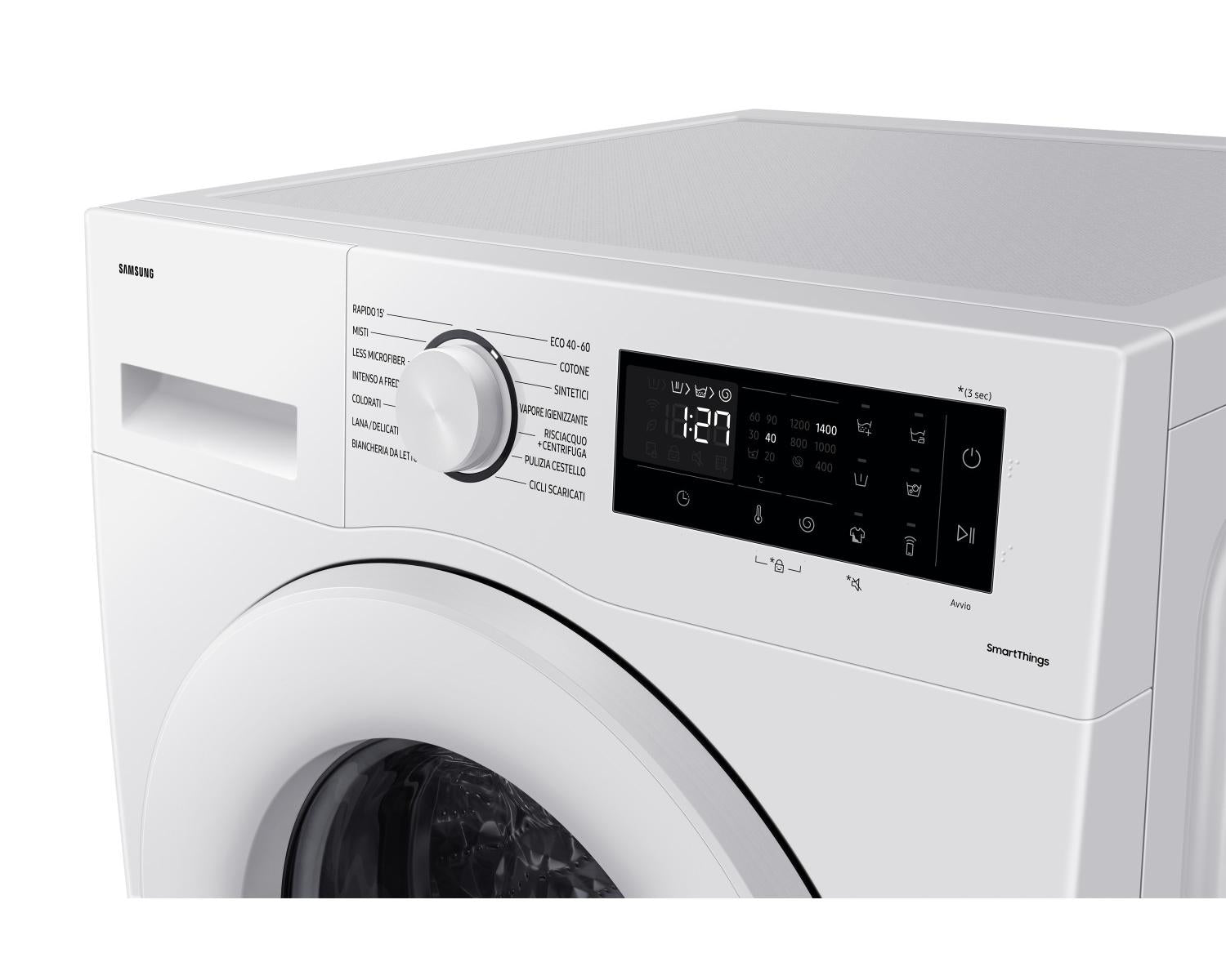 Samsung WW90CGC04DTEET Lavatrice Crystal Clean 9 Kg Bianco