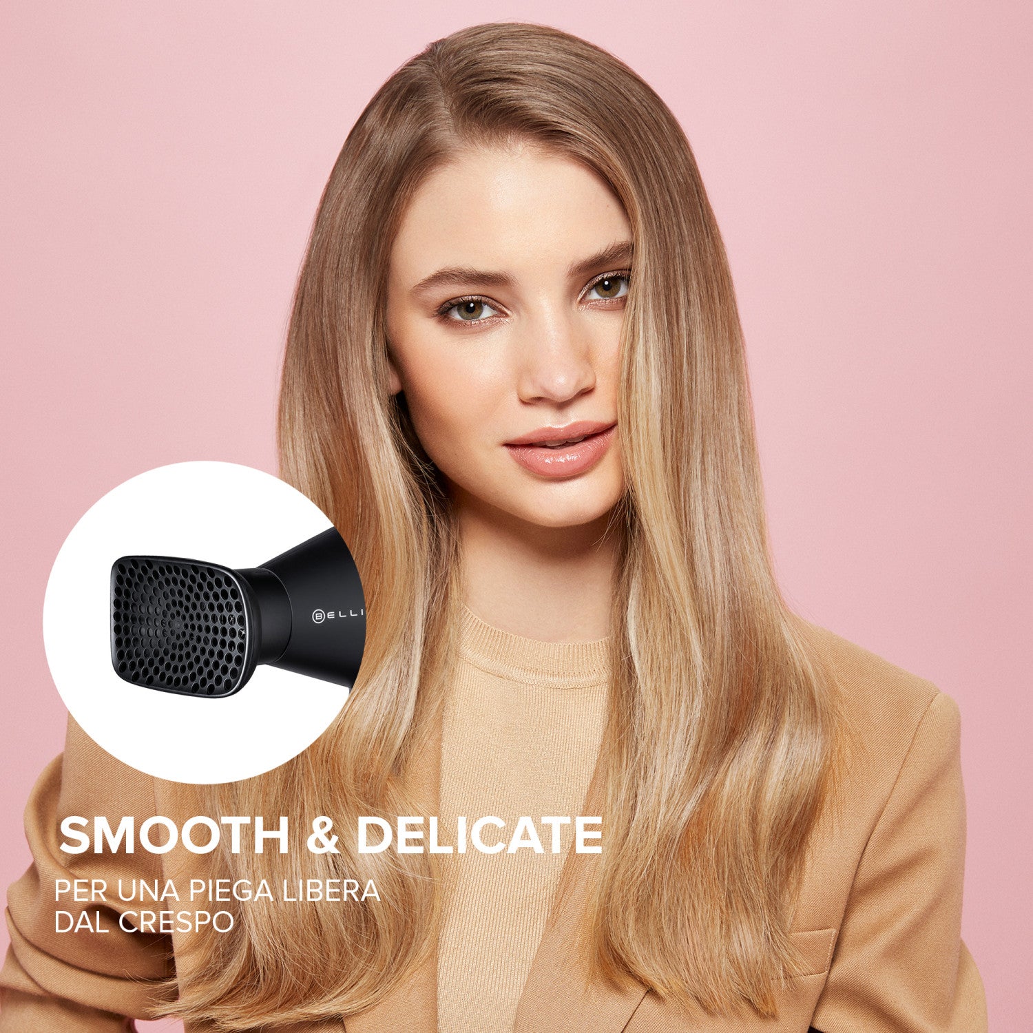 Imetec Creativity 4 You Asciugacapelli Professionale 1800 W Nero