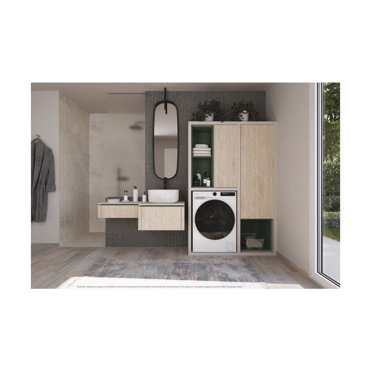 BR 49SBL8-S Lavatrice a carica frontale ProWash 500
