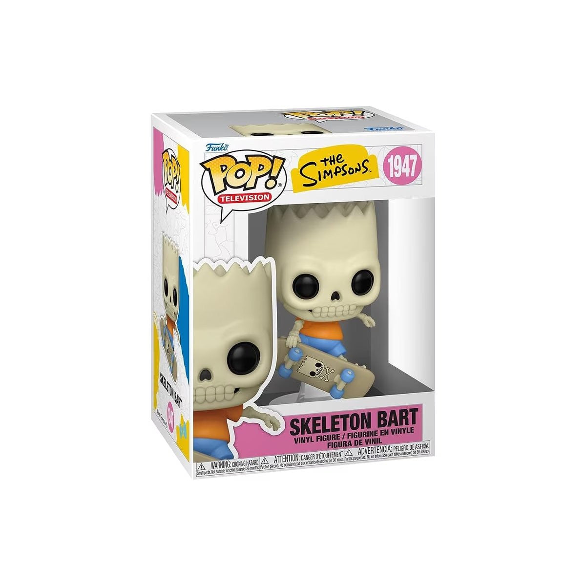 Funko Pop Animation I Simpsons S23 Bart Scheletrico Figura Da Collezione FU93117