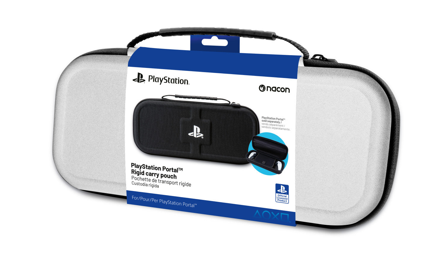 NACON PSOFPORTPOUCHW custodia per console portatile Custodia a sacchetto Sony Bianco