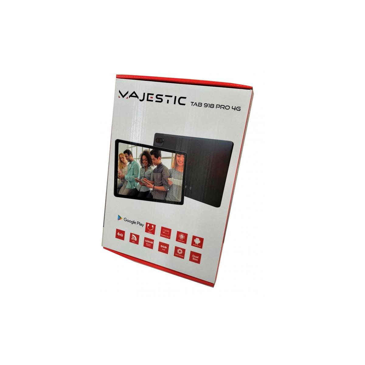 New Majestic Tab 918 Pro 4G Tablet 128 GB 10.4 Pollici 6 GB Wi-Fi 5 Android 13 Nero