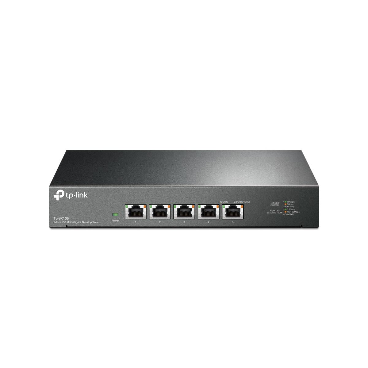 TP-Link TL-SX105 switch di rete Non gestito 10G Ethernet (100/1000/10000) Nero